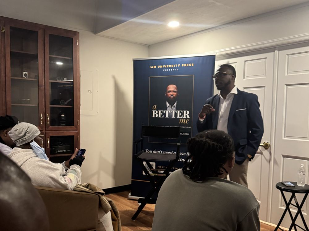 Demorrious speaking at the launch